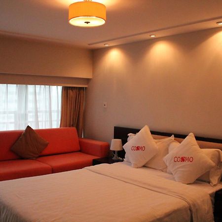 Shanghai Cosmo World Union Service Apartment Xangai Exterior foto