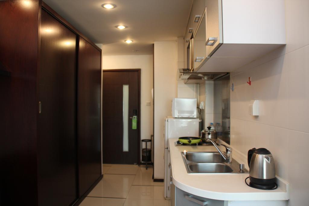 Shanghai Cosmo World Union Service Apartment Xangai Exterior foto