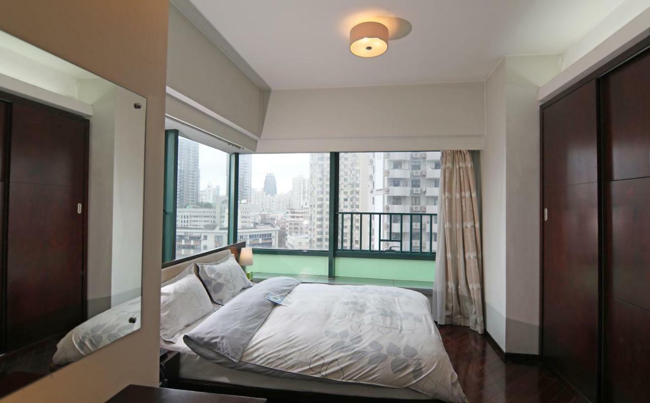 Shanghai Cosmo World Union Service Apartment Xangai Exterior foto