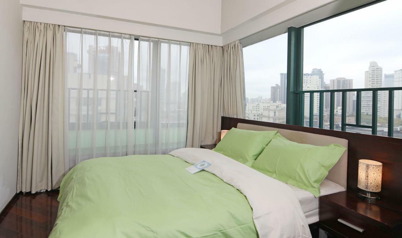 Shanghai Cosmo World Union Service Apartment Xangai Exterior foto