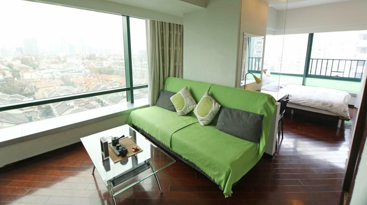 Shanghai Cosmo World Union Service Apartment Xangai Exterior foto