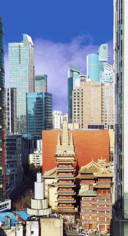 Shanghai Cosmo World Union Service Apartment Xangai Exterior foto