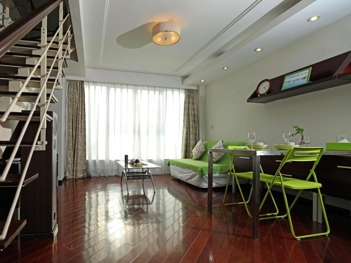 Shanghai Cosmo World Union Service Apartment Xangai Exterior foto
