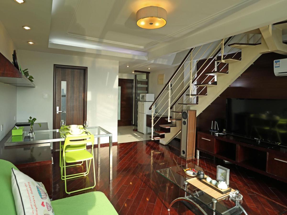 Shanghai Cosmo World Union Service Apartment Xangai Exterior foto