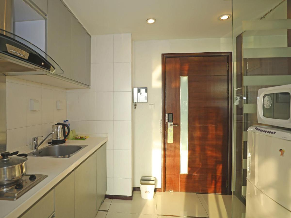 Shanghai Cosmo World Union Service Apartment Xangai Exterior foto